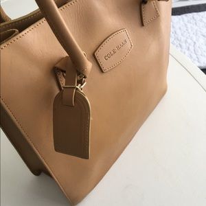 Cole Haan Women’s pecan Leather Tote